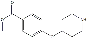 Methyl 4-(4-piperidinyloxy)benzoate CAS#: 281234-95-5