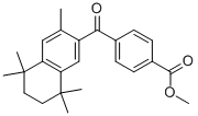 Methyl 4-[(5,6,7,8-tetrahydro-3,5,5,8,8-pentamethyl-2-naphthalenyl)carbonyl]benzoate CAS#: 153559-45-6