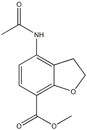 Methyl 4-acetaMido-2,3-dihydro-1-benzofuran-7-carboxylate CAS#: 149466-67-1
