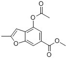 Methyl 4-acetoxy-2-methylbenzofuran-6-carboxylate CAS#: 37978-61-3