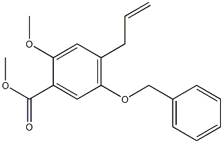 Methyl 4-allyl-5-(benzyloxy)-2-Methoxybenzoate CAS#: 359844-07-8