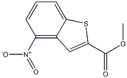 Methyl 4-nitrobenzo[b]thiophene-2-carboxylate CAS#: 34084-87-2