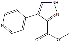 Methyl 4-(pyridin-4-yl)-1H-pyrazole-3-carboxylate CAS#: 117784-22-2