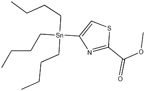 Methyl 4-(tributylstannyl)thiazole-2-carboxylate CAS#: 173979-00-5