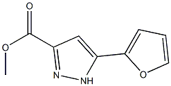 Methyl 5-(furan-2-yl)-1h-pyrazole-3-carboxylate ,97% CAS#: 34042-72-3