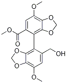 Methyl 5'-(hydroxymethyl)-7,7'-dimethoxy-[4,4'-bibenzo[d][1,3]dioxole]-5-carboxylate CAS#: 118159-48-1