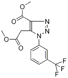 Methyl 5-(methoxycarbonylmethyl)-1-[3-(trifluoromethyl)phenyl]-1H-1,2,3-triazole-4-carboxylate 97% CAS#: 303995-97-3