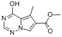 Methyl 5-methyl-4-oxo-1,4-dihydropyrrolo[2,1-f][1,2,4]triazine-6-carboxylate CAS#: 310431-29-9