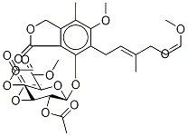 Methyl 6-[Methyl-2,3,4-tri-O-acetyl--D-glucuronato]mycophenolate CAS#: 39938-00-6