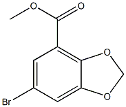 Methyl 6-broMobenzo[d][1,3]dioxole-4-carboxylate CAS#: 33842-18-1