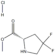 Methyl (S)-4,4-difluoropyrrolidine-2-carboxylate hydrochloride CAS#: 156046-05-8