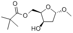 Methyl2-Deoxy-5-o-pivaloyl-alpha-D-threo-pentofuranoside CAS#: 138147-42-9