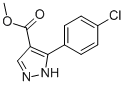 Methyl3-(4-chlorophenyl)-1H-pyrazole-4-carboxylate CAS#: 135641-70-2