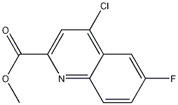 Methyl4-chloro-6-fluoroquinoline-2-carboxylate CAS#: 301823-61-0