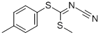 Methyl(4-methylphenyl)cyanocarbonimidodithioate CAS#: 152381-94-7