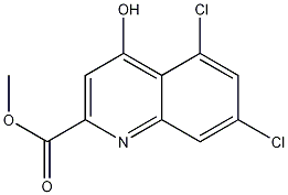 Methyl5,7-dichloro-4-hydroxyquinoline-2-carboxylate CAS#: 130613-19-3