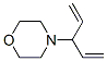 Morpholine,  4-(1-ethenyl-2-propenyl)-  (9CI) CAS#: 344395-88-6