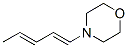 Morpholine,  4-(1,3-pentadienyl)-  (8CI,9CI) CAS#: 32670-15-8