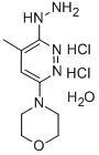 Morpholine, 4-(6-hydrazino-5-methyl-2-pyridazinyl)-, dihydrochloride, hydrate CAS#: 37121-78-1