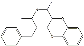 N-[1-(2,3-Dihydro-1,4-benzodioxin-2-yl)ethylidene]-alpha-methylbenzenepropanamine CAS#: 339996-58-6