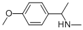 N-[1-(4-methoxyphenyl)ethyl]-N-methylamine CAS#: 41684-13-3