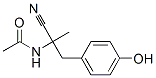 N-[1-CYANO-2-(4-HYDROXYPHENYL)-1-METHYLETHYL]ACETAMIDE CAS#: 31915-40-9