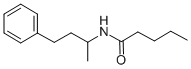 N-(1-METHYL-3-PHENYLPROPYL)-N-VALERAMIDE CAS#: 143086-32-2