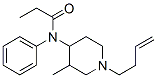 N-(1-but-3-enyl-3-methyl-4-piperidyl)-N-phenyl-propanamide CAS#: 155125-61-4