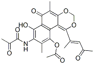 N-[10-Acetoxy-7-hydroxy-5,9-dimethyl-1-[(E)-1-methyl-3-oxo-1-butenyl]-6-oxo-6H-naphtho[2,1-d][1,3]dioxin-8-yl]-2-oxopropanamide CAS#: 36108-44-8