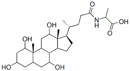 N-(1,3,7,12-tetrahydroxycholan-24-oyl)-2-aminopropionic acid CAS#: 145644-16-2