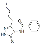 N-[(1,5-Dihydro-3-pentyl-5-thioxo-4H-1,2,4-triazol)-4-yl]benzamide CAS#: 32444-84-1