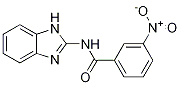 N-(1H-benzo[d]iMidazol-2-yl)-3-nitrobenzaMide CAS#: 301675-24-1