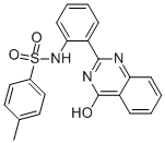N-[2-[(1,4-Dihydro-4-oxoquinazolin)-2-yl]phenyl]-4-methylbenzenesulfonamide CAS#: 32787-68-1