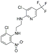 N-[2-(2-CHLORO-6-NITROANILINO)ETHYL]-N-[3-CHLORO-5-(TRIFLUOROMETHYL)-2-PYRIDINYL]AMINE CAS#: 341966-40-3
