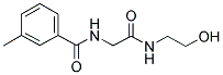 N-(2-[(2-HYDROXYETHYL)AMINO]-2-OXOETHYL)-3-METHYLBENZENECARBOXAMIDE CAS#: 338419-52-6