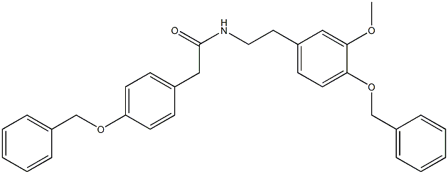 N-[2-[3-Methoxy-4-(phenylMethoxy)phenyl]ethyl]-4-(phenylMethoxy)benzeneacetaMide CAS#: 132257-11-5