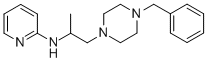 N-[2-(4-BENZYLPIPERAZINO)-1-METHYLETHYL]PYRIDIN-2-AMINE CAS#: 301334-98-5