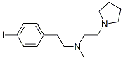 N-(2-(4-iodophenyl)ethyl)-N-methyl-2-(1-pyrrolidinyl)ethylamine CAS#: 147240-99-1