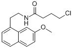 N-(2-(7-Methoxynaphth-1-yl)ethyl)-4-chlorobutyramide CAS#: 138112-82-0