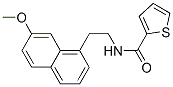 N-[2-(7-methoxynaphthalen-1-yl)ethyl]thiophene-2-carboxamide CAS#: 138112-93-3
