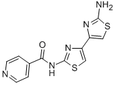 N-(2'-Amino[4,4'-bithiazol]-2-yl)-4-pyridinecarboxamide CAS#: 332351-17-4
