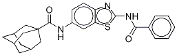 N-[2-(Benzoylamino)-6-benzothiazolyl]tricyclo[3.3.1.13,7]decane-1-carboxamide CAS#: 362003-83-6