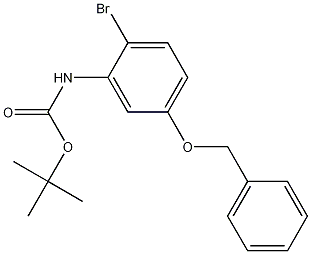 N-[2-Bromo-5-(phenylmethoxy)phenyl]carbamic acid tert-butyl ester CAS#: 119879-92-4