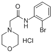 N-(2-Bromophenyl)-4-morpholineacetamide monohydrochloride CAS#: 143579-17-3