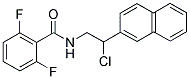 N-[2-CHLORO-2-(2-NAPHTHYL)ETHYL]-2,6-DIFLUOROBENZENECARBOXAMIDE CAS#: 339014-46-9