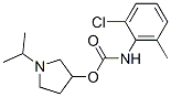 N-(2-Chloro-6-methylphenyl)carbamic acid 1-isopropyl-3-pyrrolidinyl ester CAS#: 31772-86-8