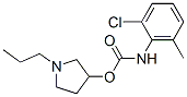 N-(2-Chloro-6-methylphenyl)carbamic acid 1-propyl-3-pyrrolidinyl ester CAS#: 31772-85-7