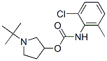 N-(2-Chloro-6-methylphenyl)carbamic acid 1-tert-butyl-3-pyrrolidinyl ester CAS#: 31755-08-5