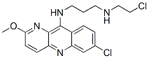 N-(2-Chloroethyl)-N'-(7-chloro-2-methoxybenzo[b]-1,5-naphthyridin-10-yl)-1,3-propanediamine CAS#: 36167-69-8