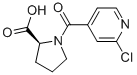 N-(2-Chloropyridine-4-carbonyl)-L-proline CAS#: 123412-45-3